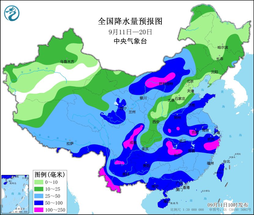 未來10天華北降雨偏多 四川盆地高溫持續(xù)