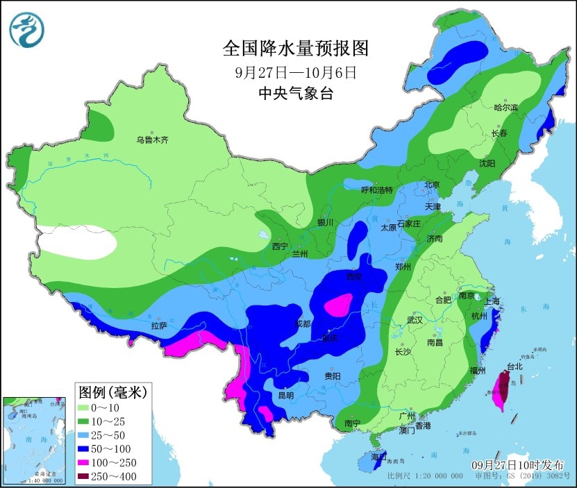 華東沿海持續(xù)降雨 四川盆地遭遇高溫天氣