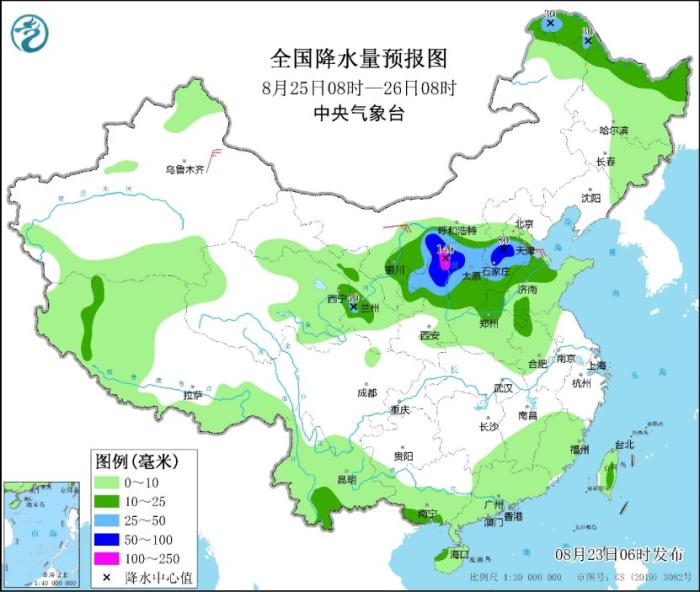 全國降雨侷勢及高溫預警