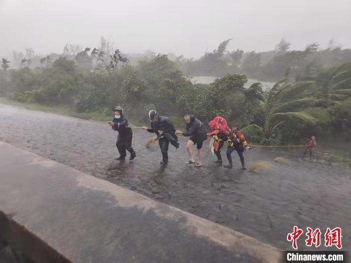 ?？谠庥雠_(tái)風(fēng)“摩羯”襲擊消防救援百餘起