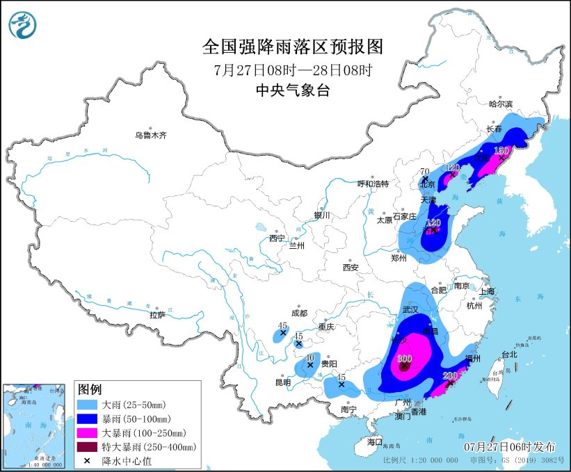 暴雨襲擊多省份 湖北廣東等地惡劣天氣持續(xù)